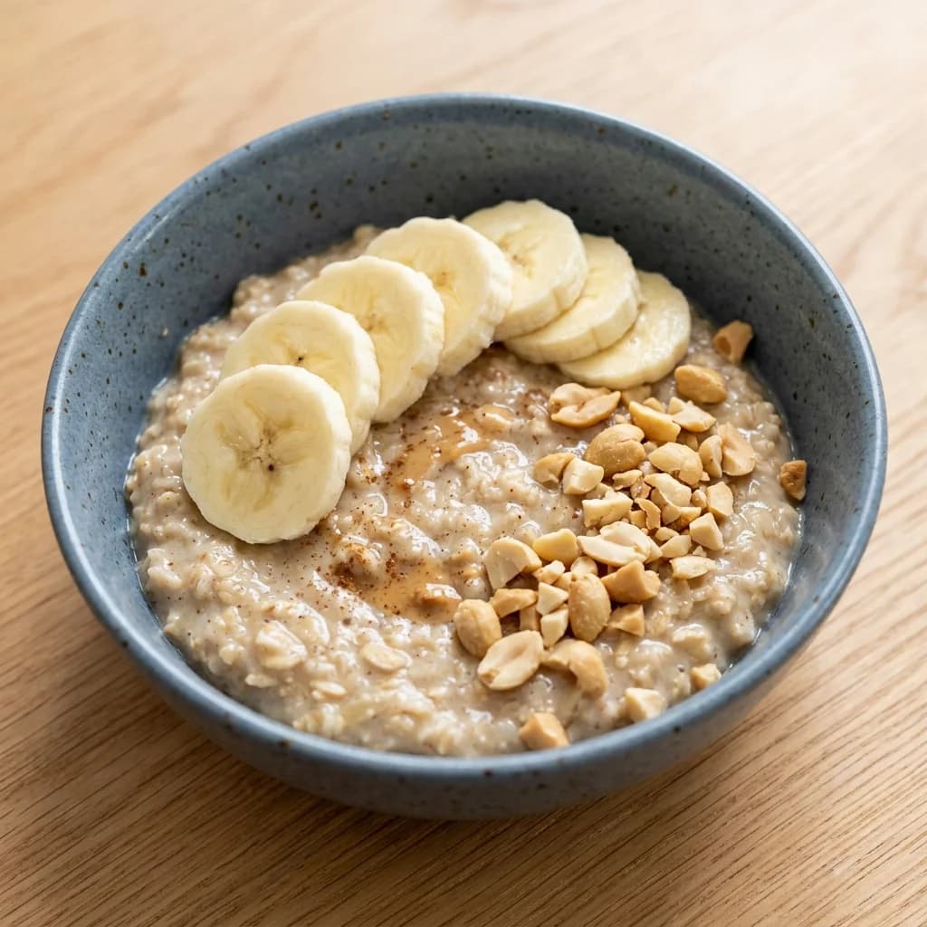 Peanut Butter Banana Oatmeal
