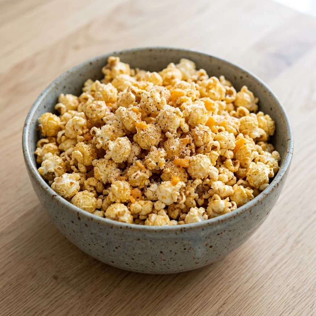 Cheddar and Parmesan Popcorn