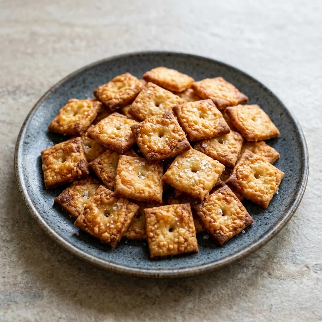 Crispy Cheese Crackers
