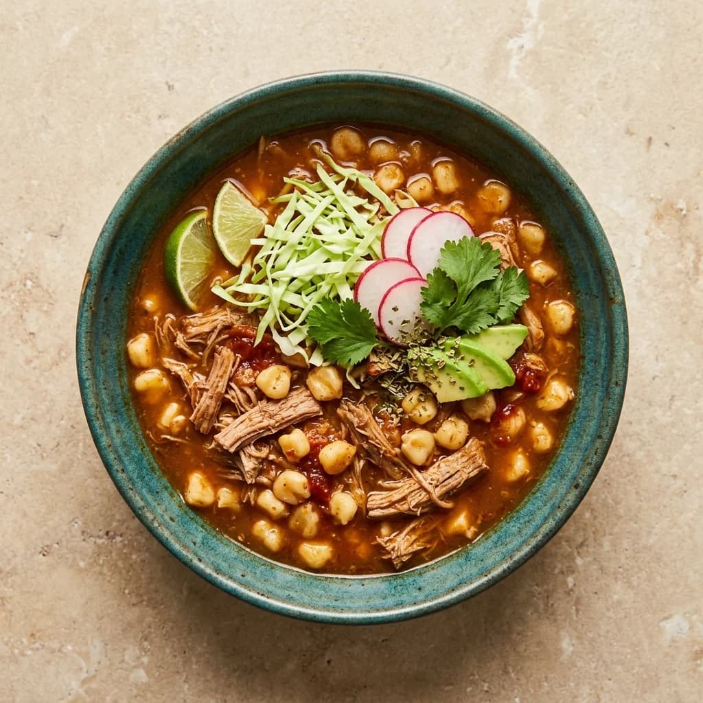 Classic Pork Posole Stew