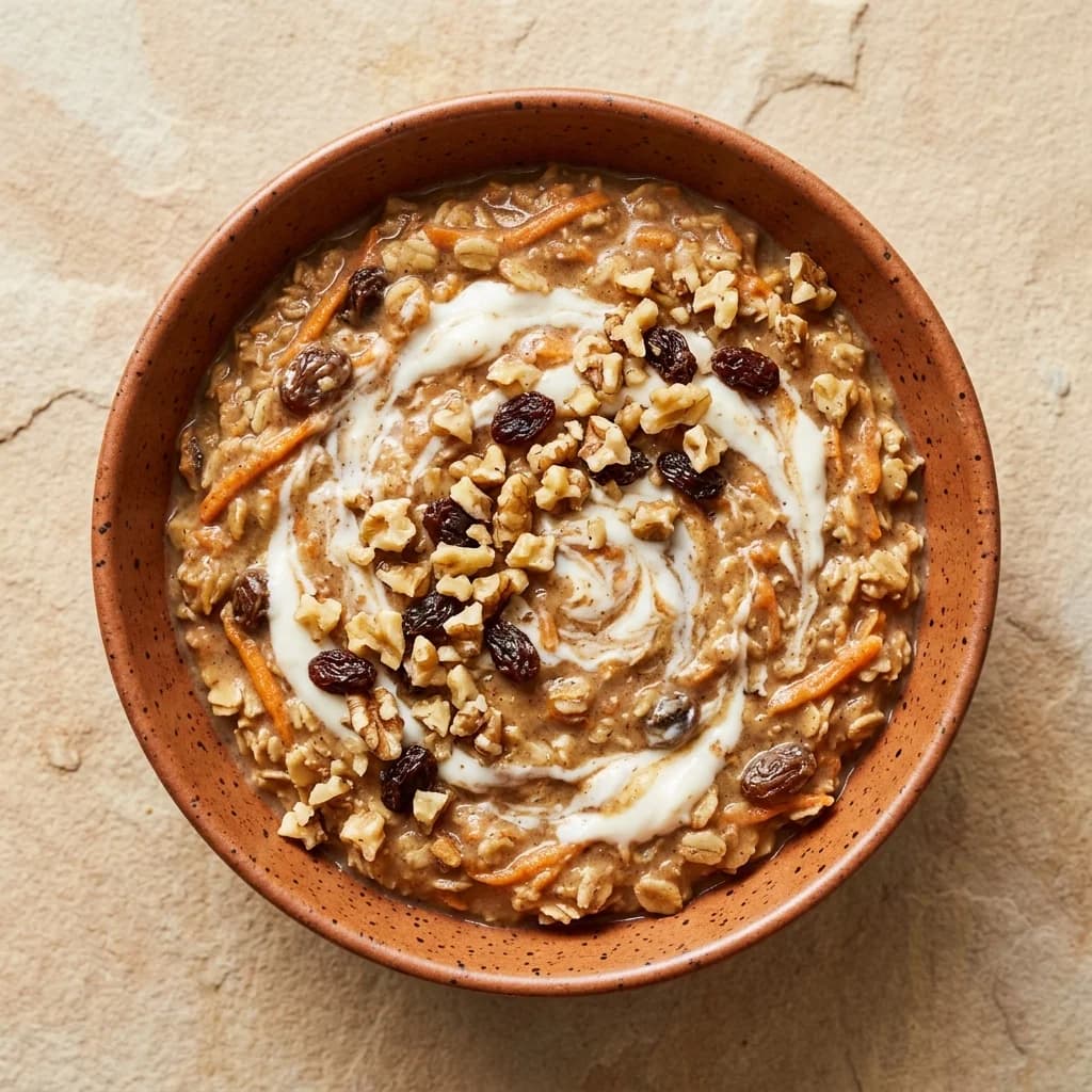 Gluten Free Carrot Cake Oatmeal