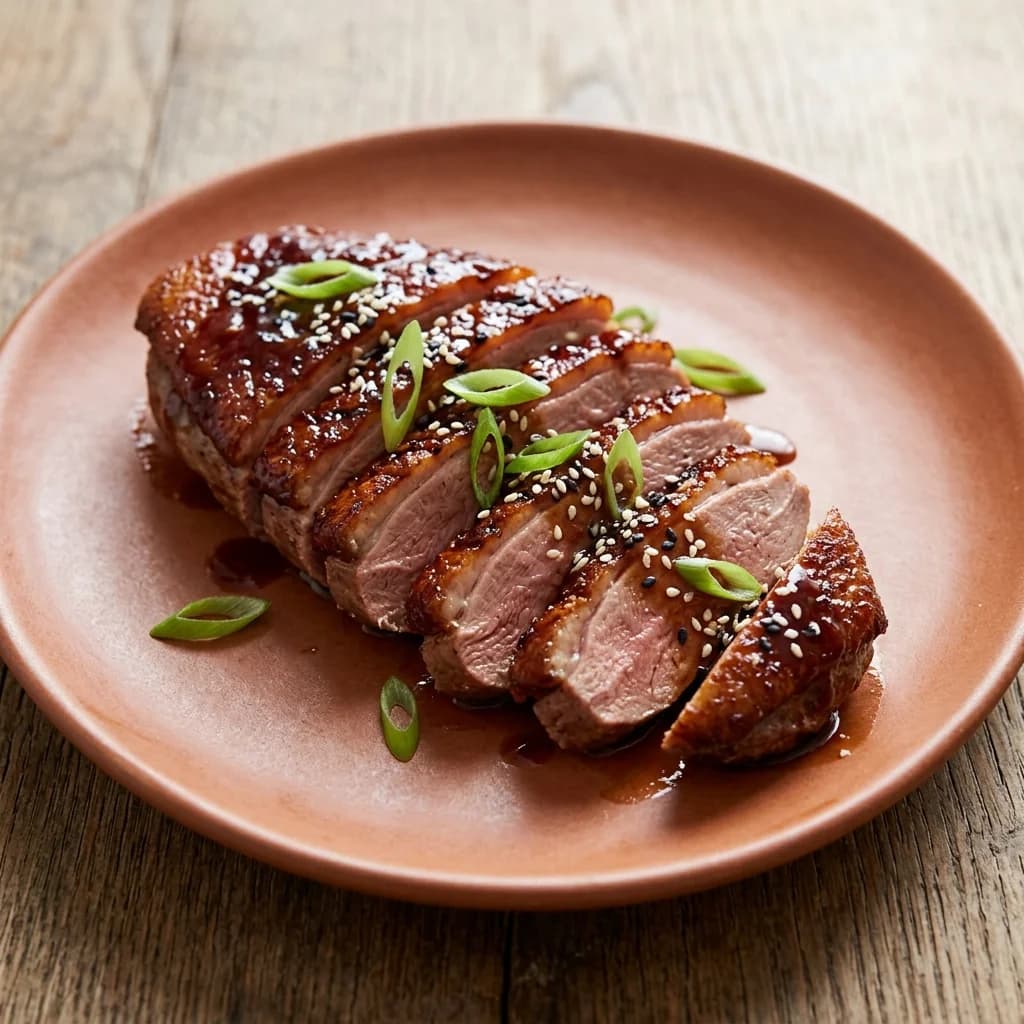 Gluten Free Hoisin Glazed Duck Breast