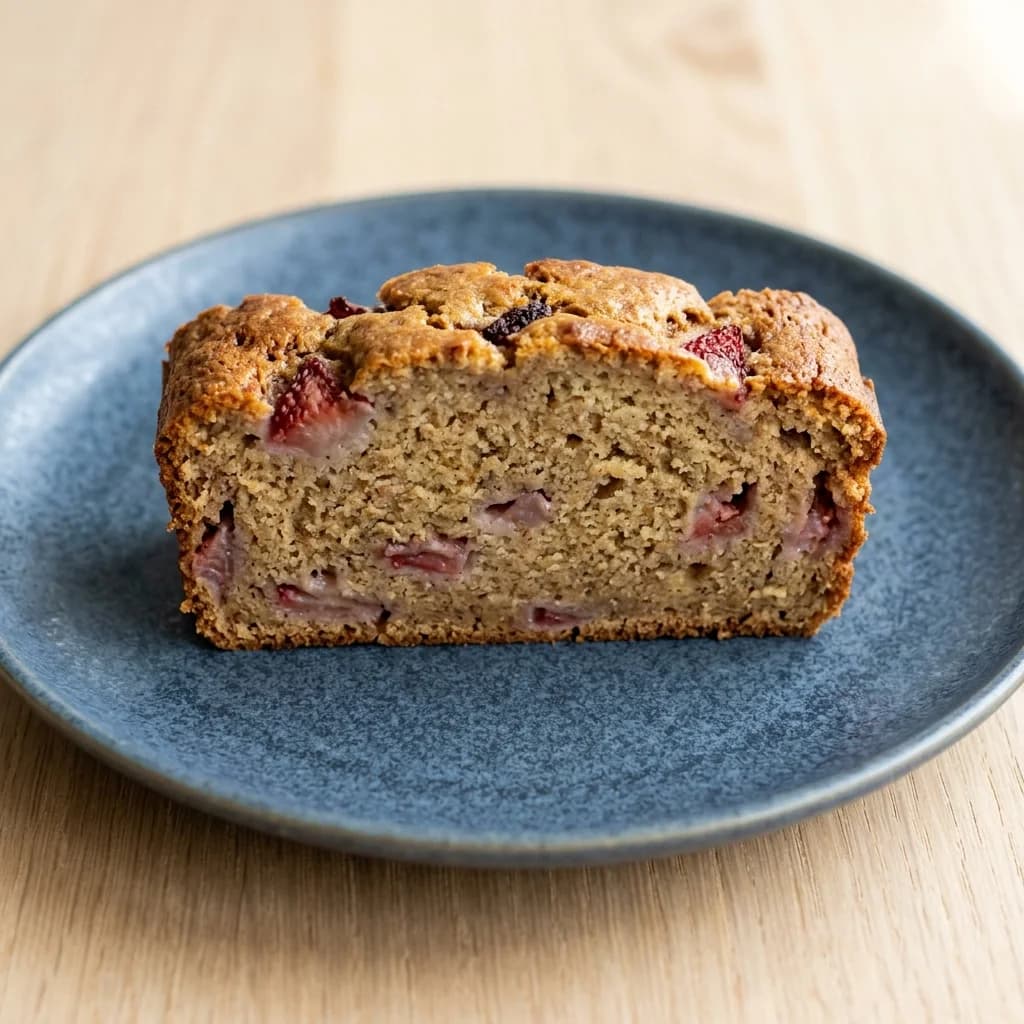 Gluten Free Strawberry Banana Bread