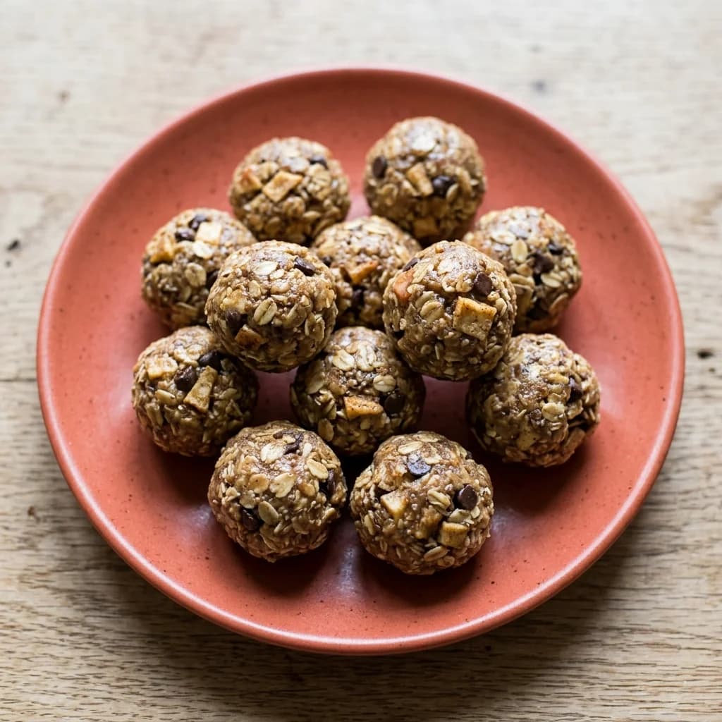 Gluten Free Apple Cinnamon Energy Bites