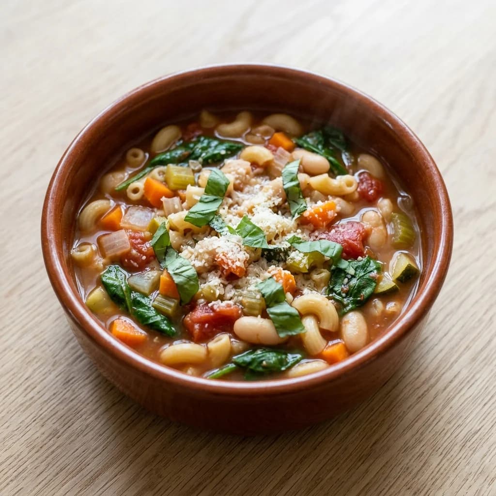 Gluten Free Minestrone with Pasta