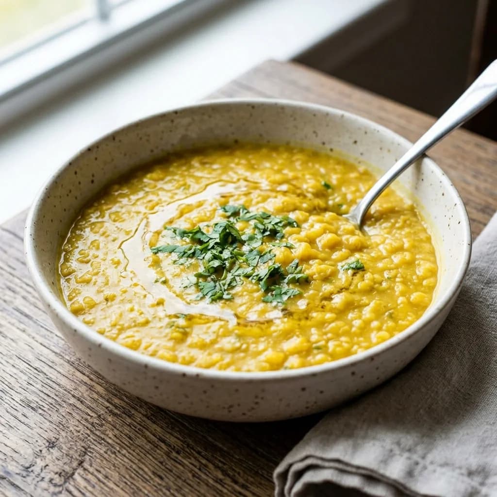 Vegan Cozy Moong Dal
