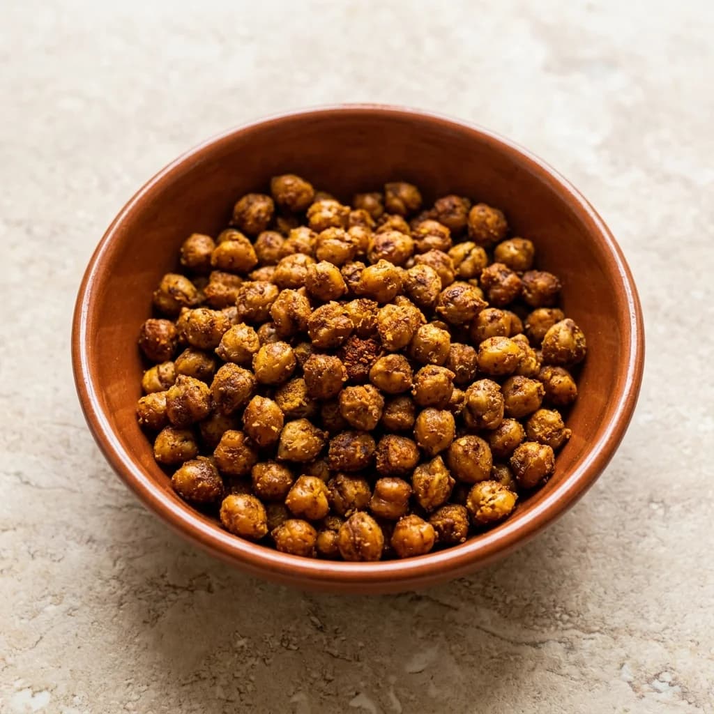 Crispy Spiced Chickpeas