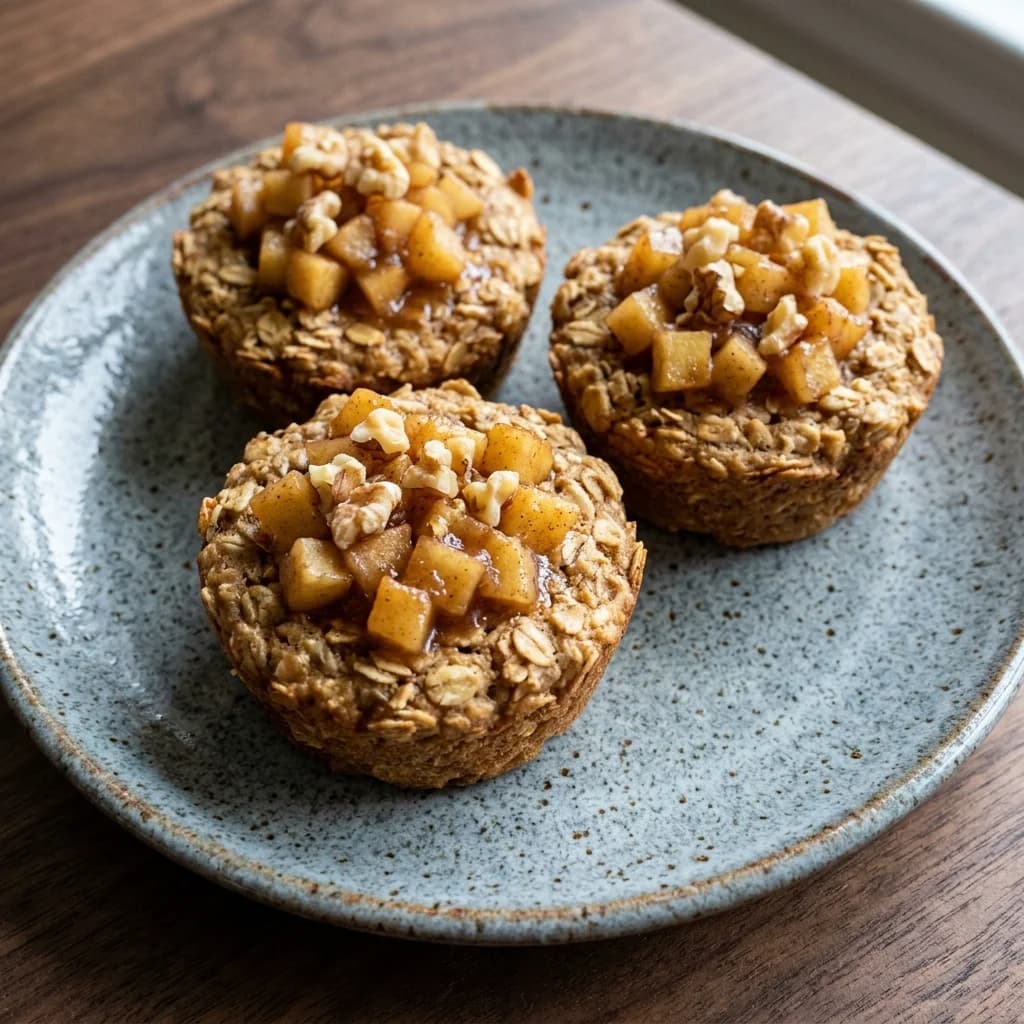 Ginger-Cardamom Apple Oat Cups