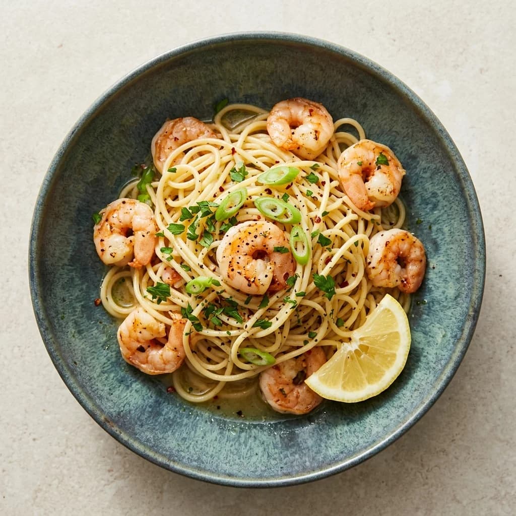 Shrimp Scampi with Pasta