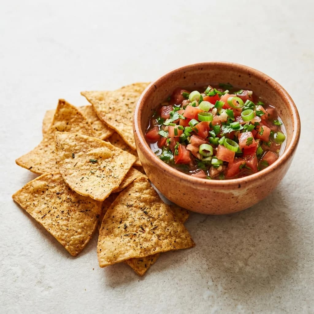 Ranch Chive Tortilla Chips & Salsa
