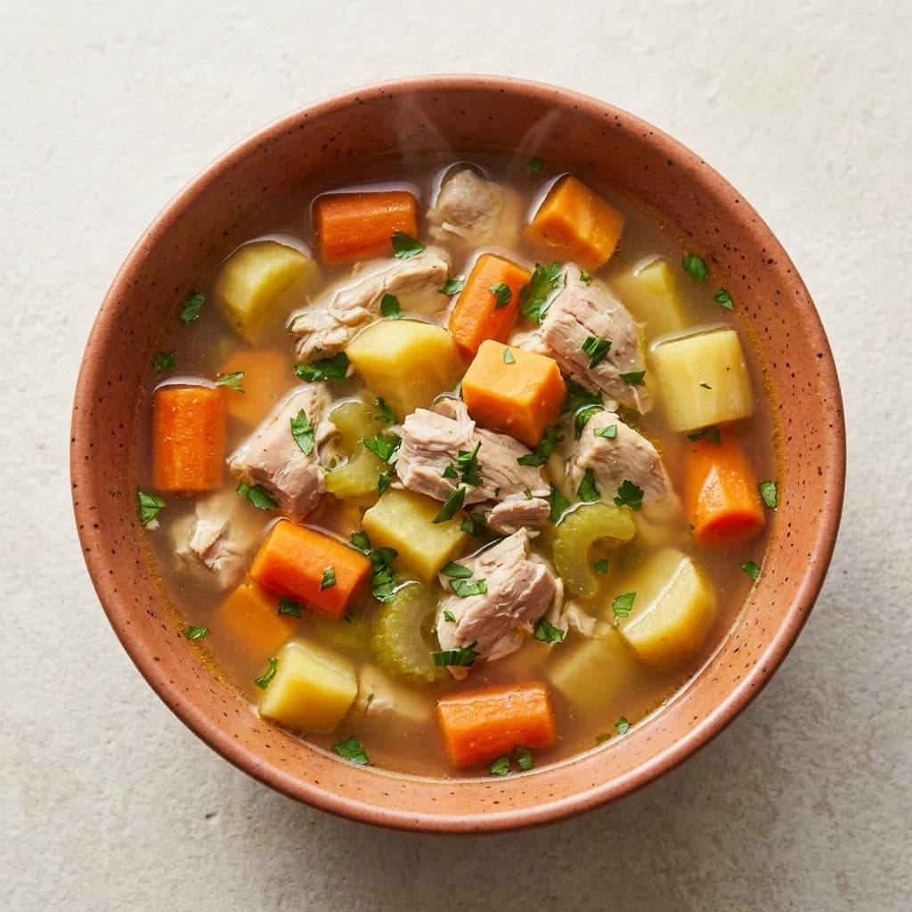 Healing Chicken & Root Vegetable Soup