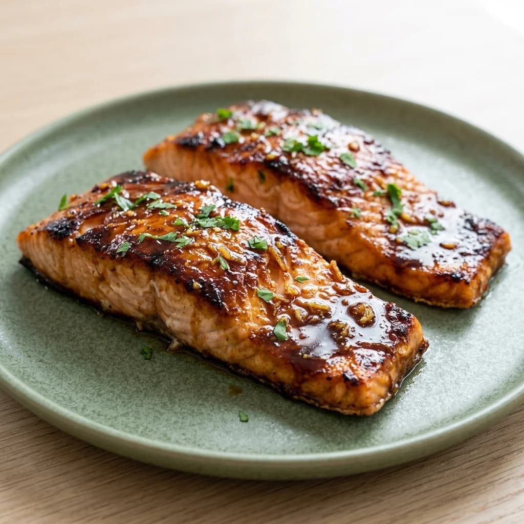Brown Sugar Glazed Salmon