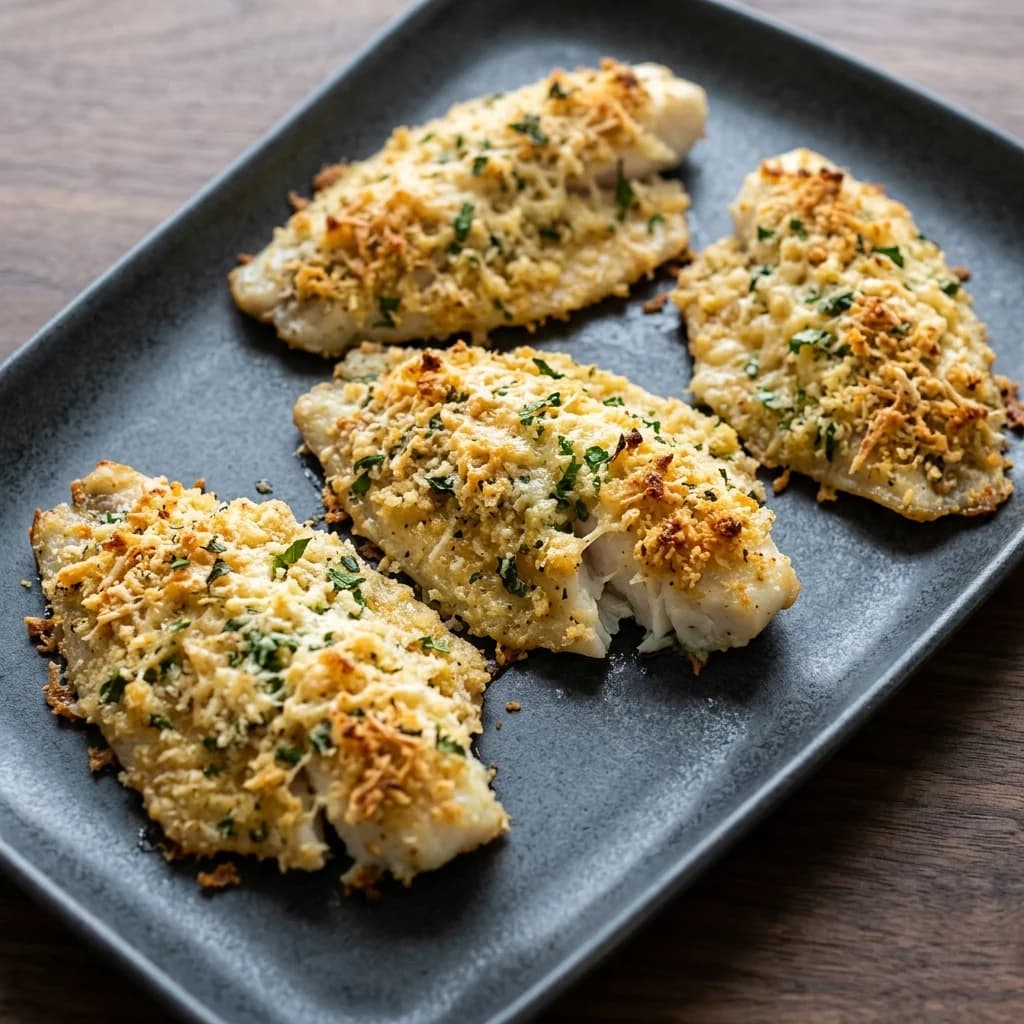 Parmesan-Crusted Tilapia