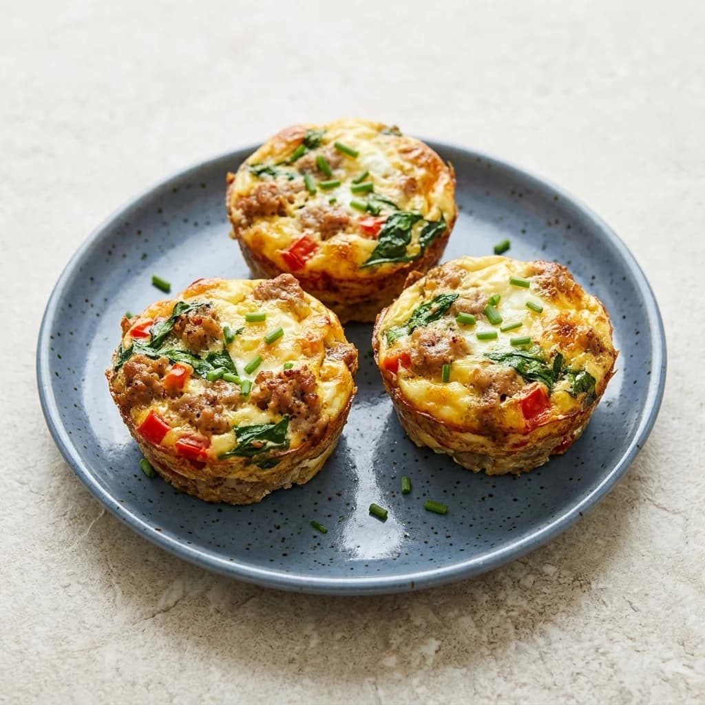 Paleo Sausage Egg Muffin Cups