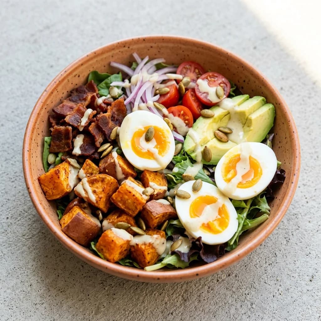 Paleo Roasted Sweet Potato Power Bowl