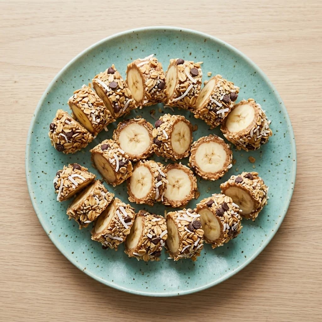 Easy Vegan Banana Sushi