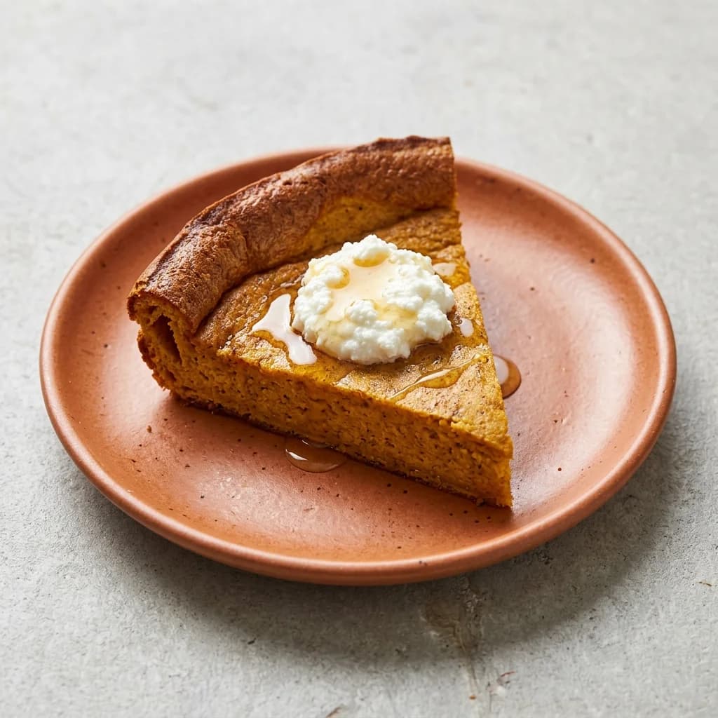 Honey-Nutmeg Pumpkin Oven Pancake