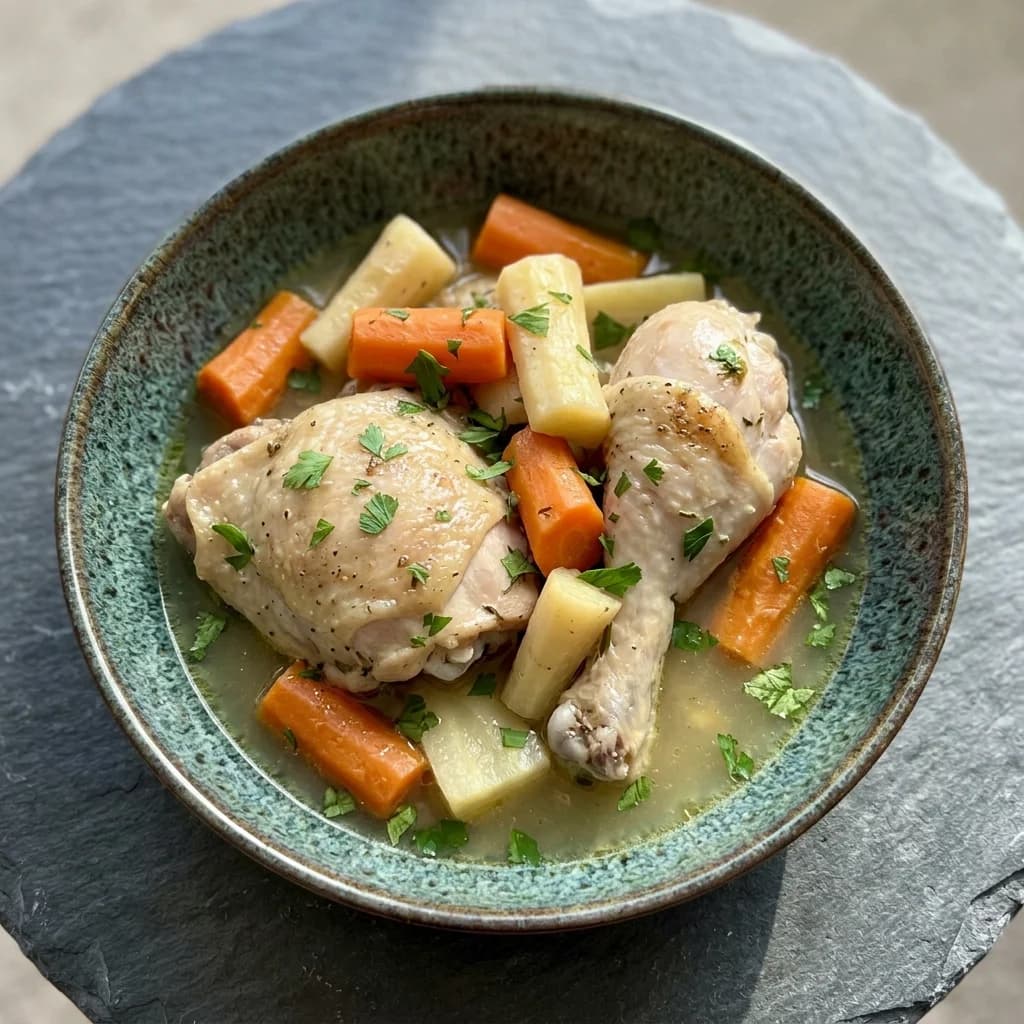 Herb-Poached Chicken