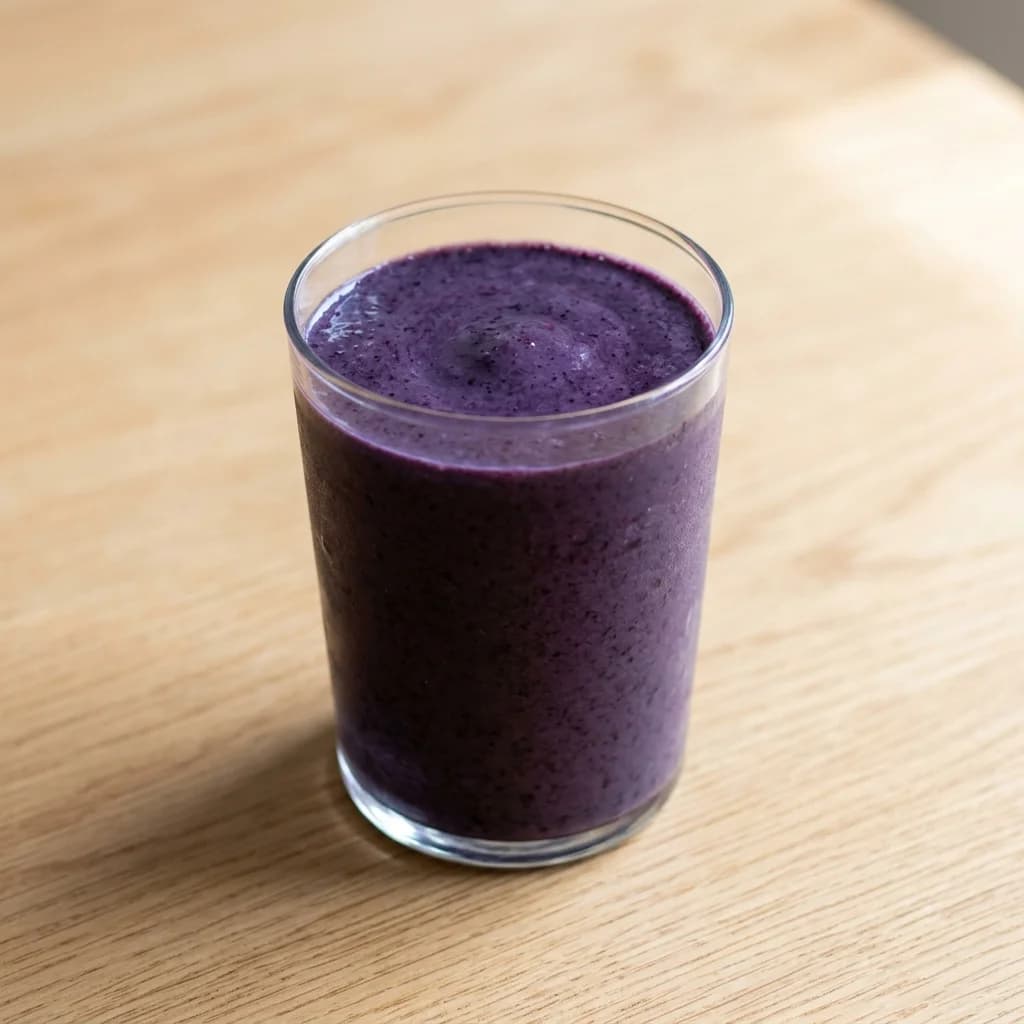 Blueberry-Ginger Coconut Smoothie