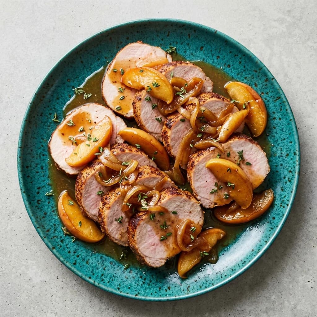 Apple Cider Roast Pork Loin