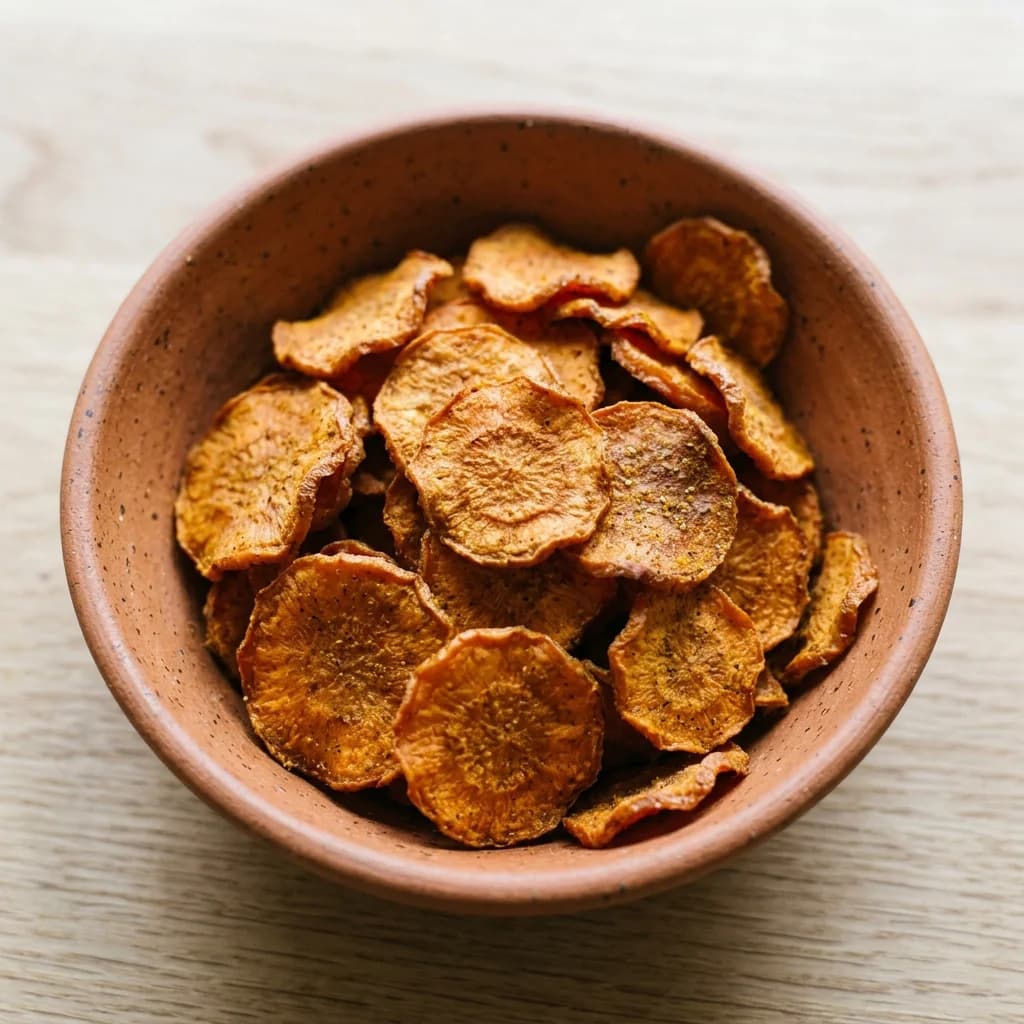 Baked Carrot Chips
