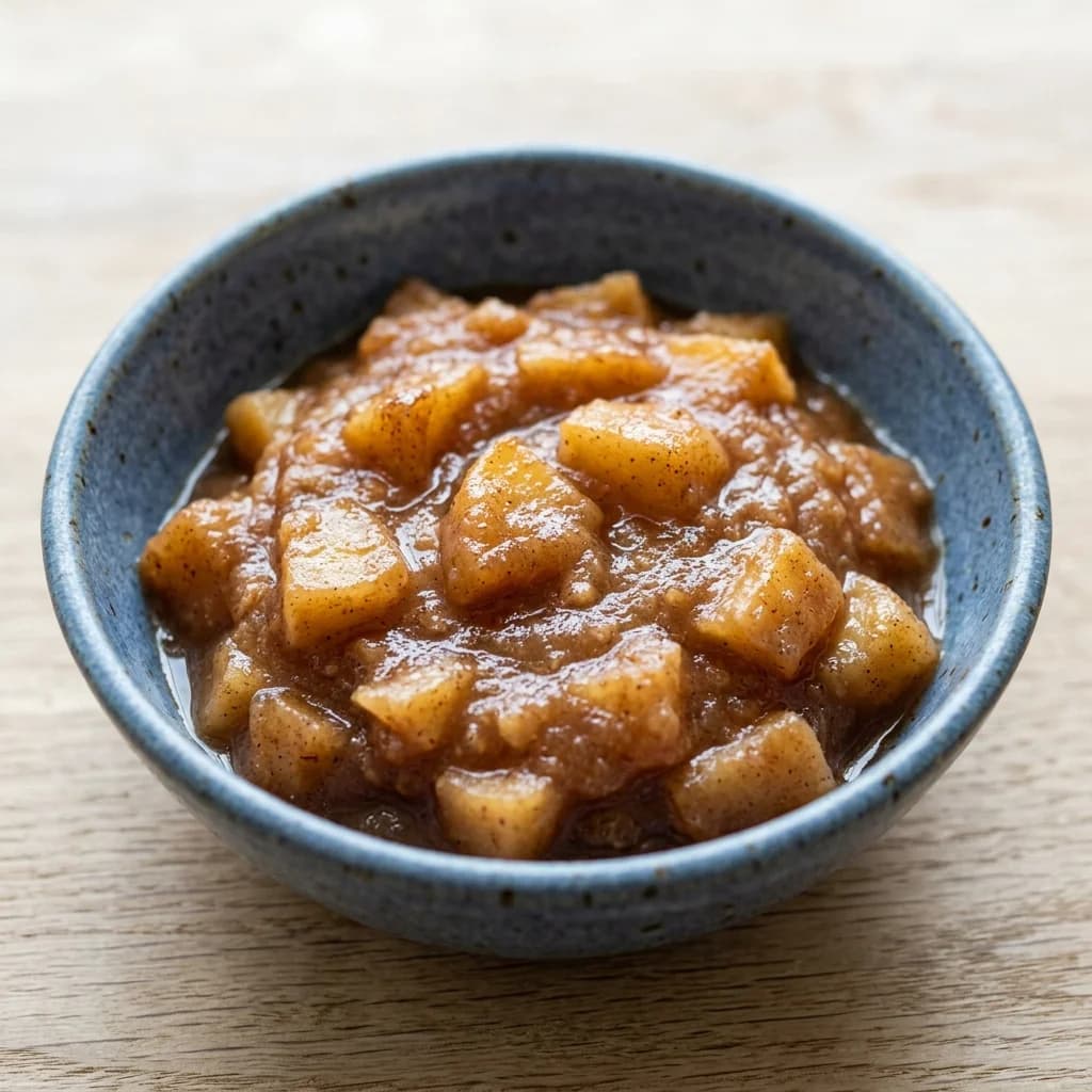 Chunky Cinnamon Applesauce