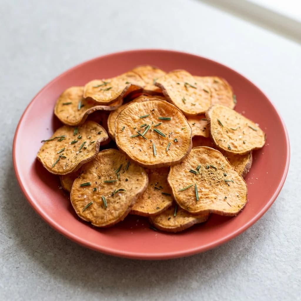 Rosemary Sweet Potato Chips