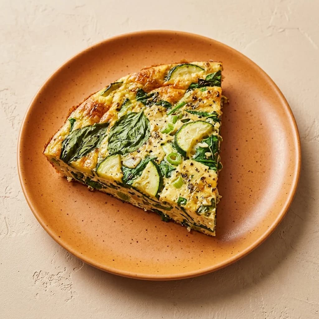 Basil & Oregano Egg and Greens Frittata