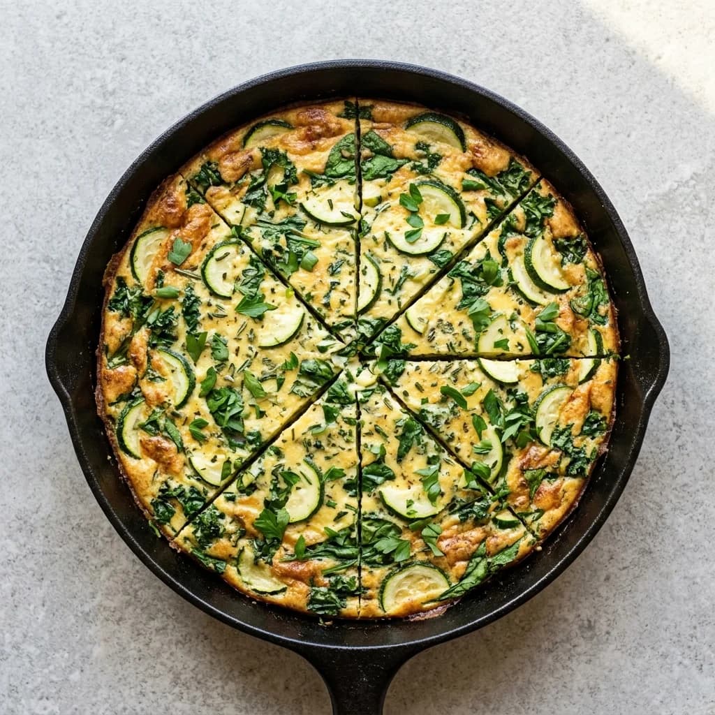 Rosemary & Sage Egg and Greens Frittata