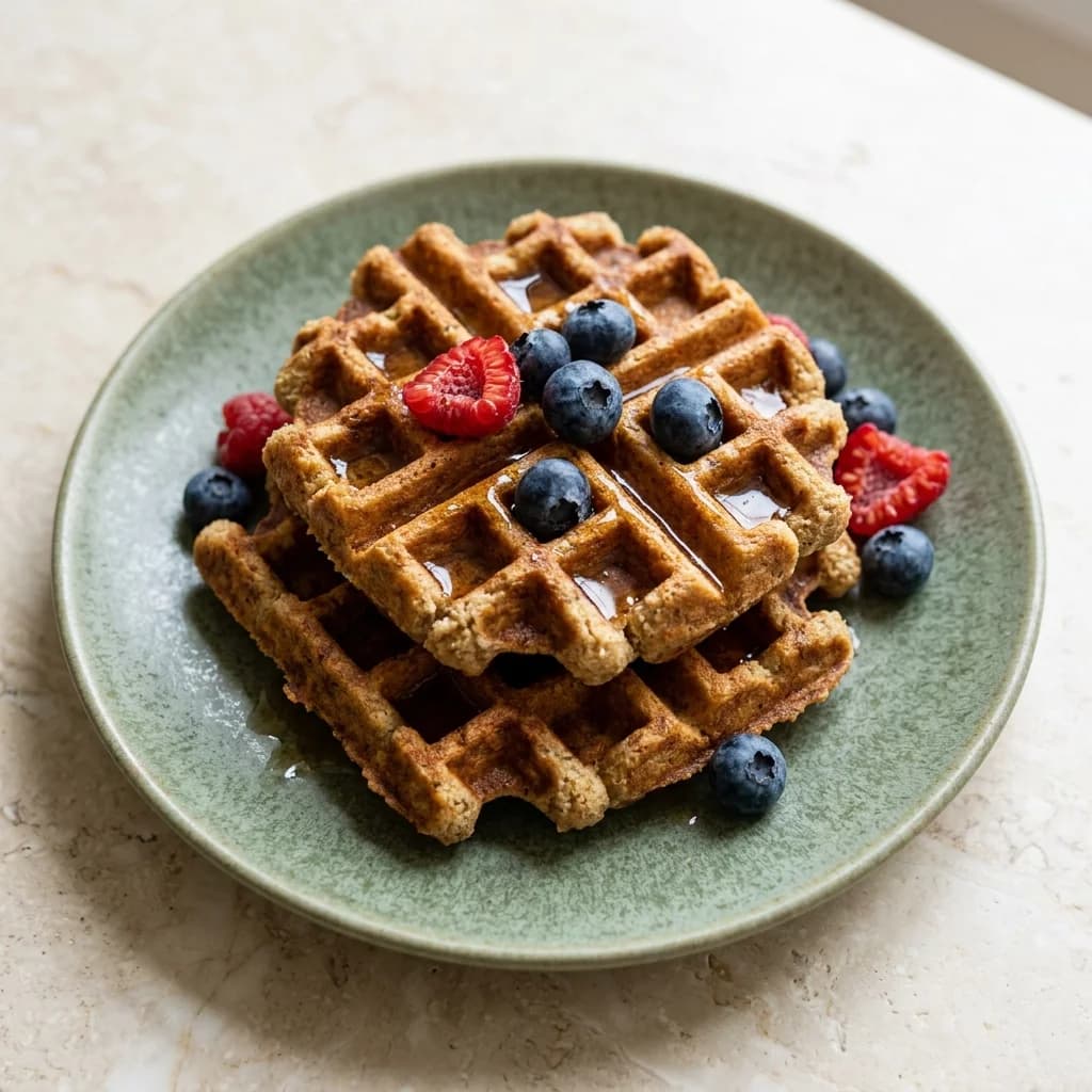 Paleo Almond Flour Waffles