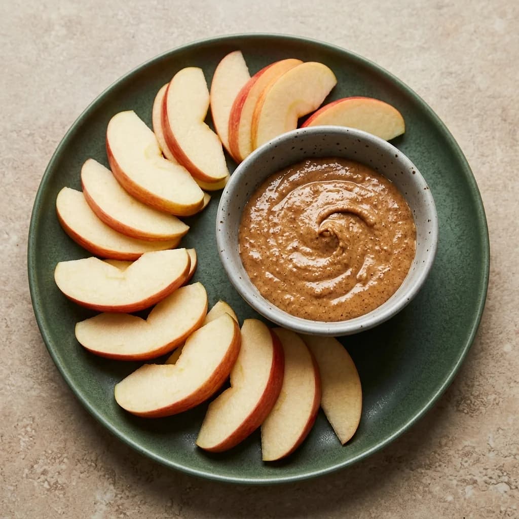 Whole30 Apple Slices with Sunflower Butter