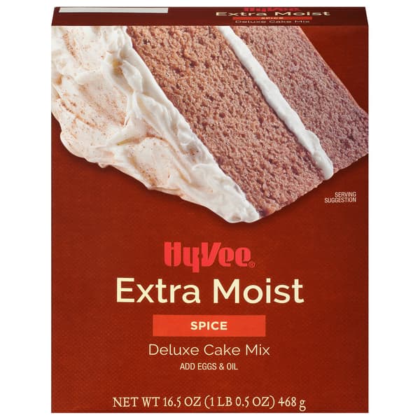 Hy-Vee Extra Moist Spice Deluxe Cake Mix