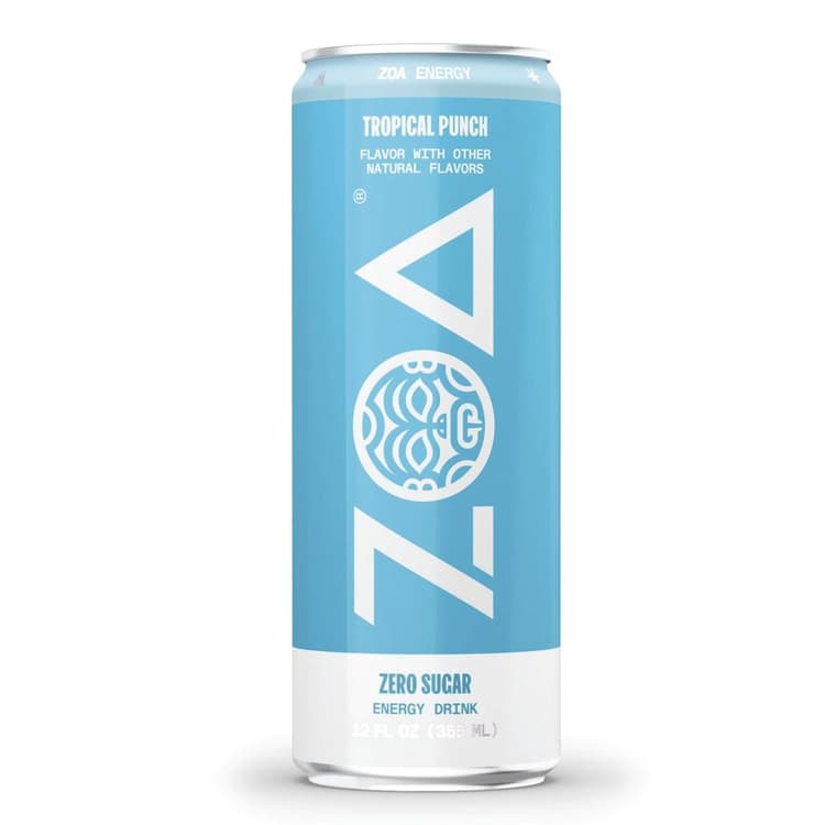 Zoa Energy Tropical Punch Zero Sugar Energy Drink