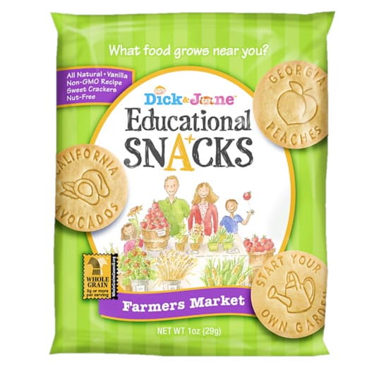 Dick & Jone Educational + Snacks Farmers Market Sweet Crackers