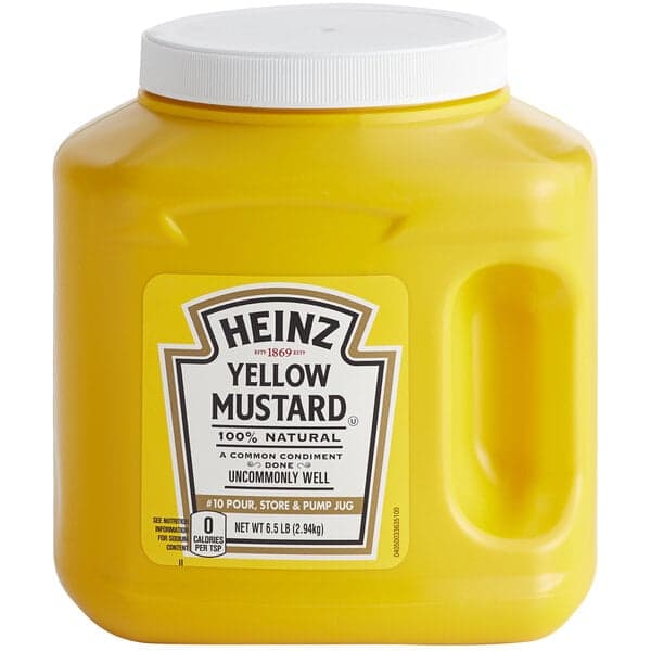 Heinz Yellow Mustard, Jug