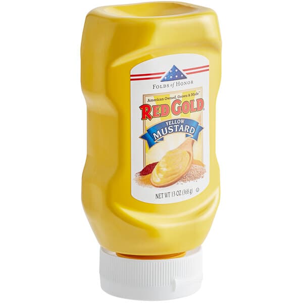 Red Gold Yellow Mustard