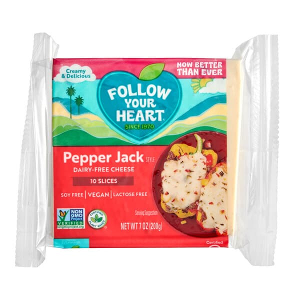 Follow Your Heart Dairy-Free Cheese Pepper Jack Style