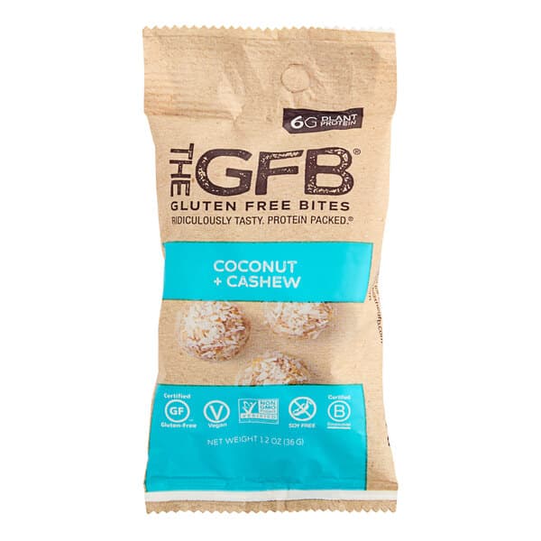 The Gfb Gluten Free Bites Coconut + Cashew