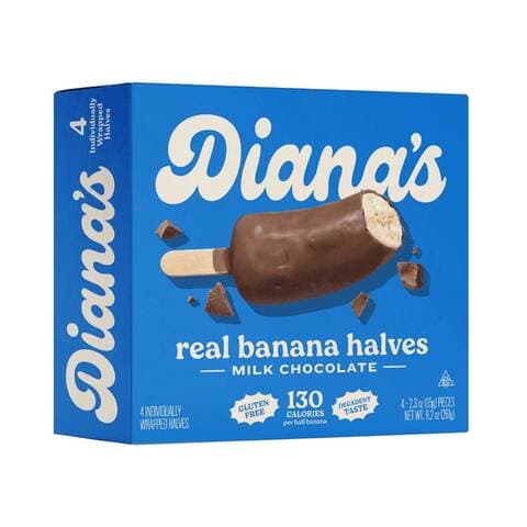 Diana'S Real Banana Halves Milk Chocolate