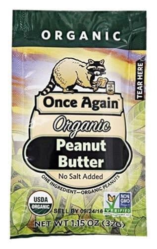 Once Again Nut Butter Peanut Btr Og2 Ns Sqz