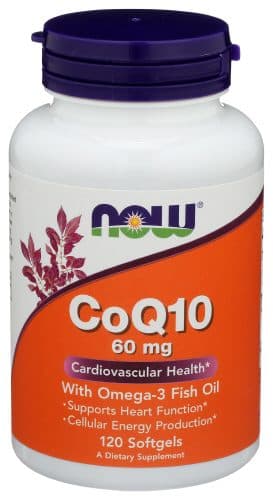Now Foods Coq10 With Omega-3 Fish Oil Softgels
