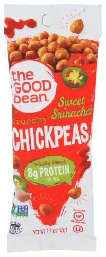 Good Bean Chickpea Snack Sweet Sriracha