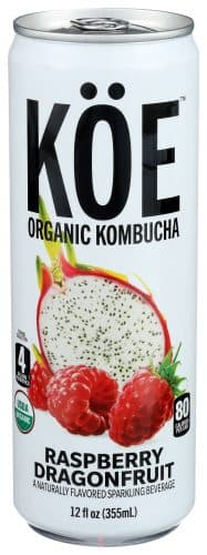 Koe Organic Kombucha Raspberry Dragonfruit