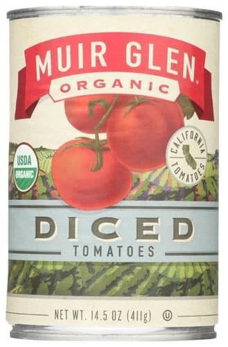 Muir Glen Tomatoes Organic Diced