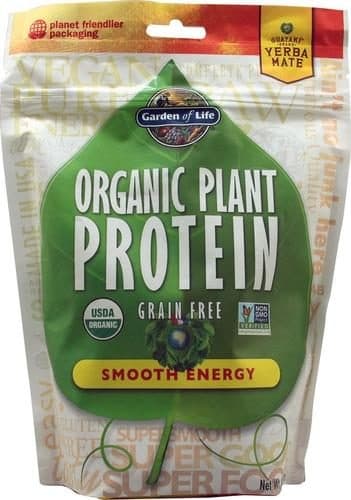 Garden Of Life Plant Protein Smooth Energy