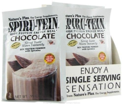 Natures Plus Spirutein Chocolate Shake Mix