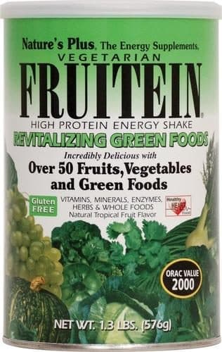 Natures Plus Fruitein Greenfoods Protein Mix