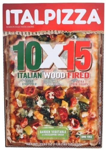 Italpizza Pizza, Garden Vegetable With Mascarpone Cheese