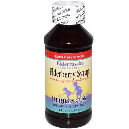 Herbs For Kids Eldertussin Elderberry Syrup
