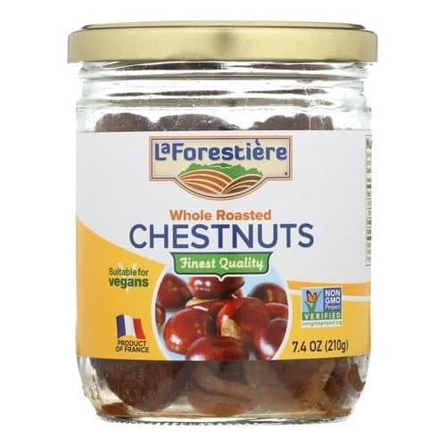 La Forestiere Chestnuts, Whole Roasted, Finest Quality